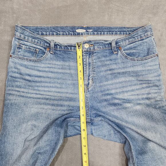 Old Navy Jeans Mid Rise Boyfriend Jeans Size 14 Relaxed - Picture 8 of 10